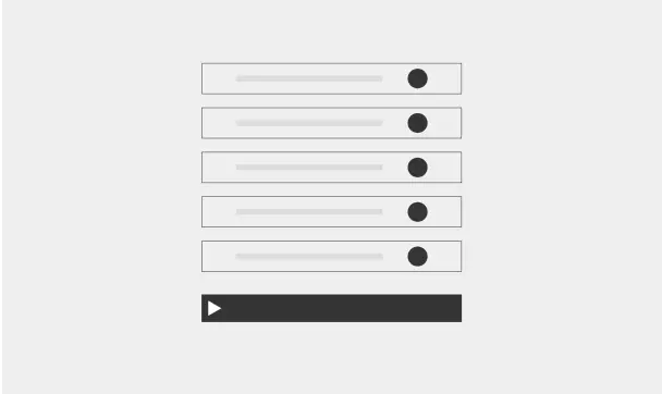 Low fidelity wireframe.